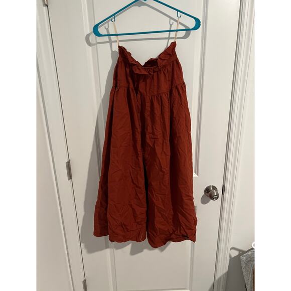 Free People Red Skirt with Pockets – Size XS - Picture 4 of 4